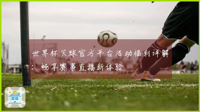 世界杯买球官方平台活动福利详解：畅享赛事直播新体验