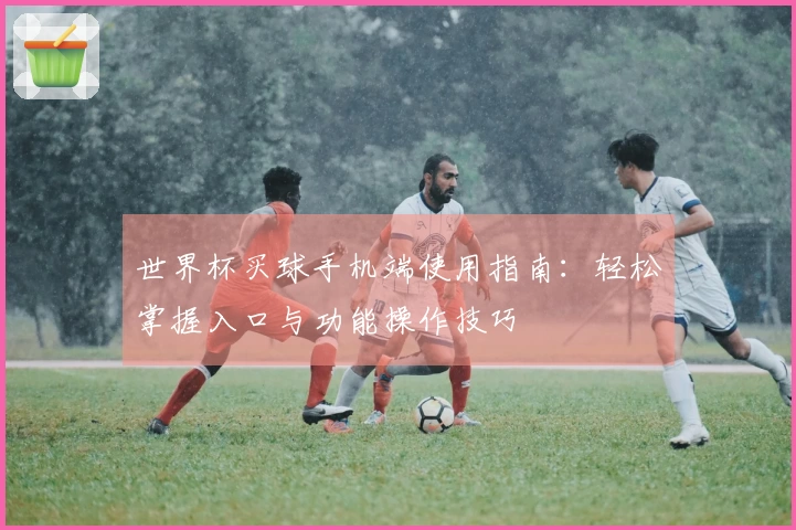 世界杯买球手机端使用指南：轻松掌握入口与功能操作技巧